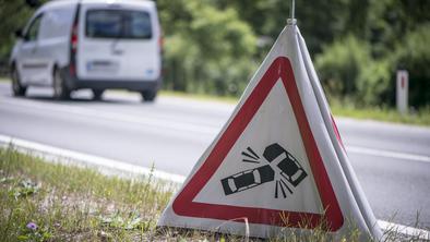 Nesreča na štajerski avtocesti: udeležena štiri vozila, trije lažje poškodovani