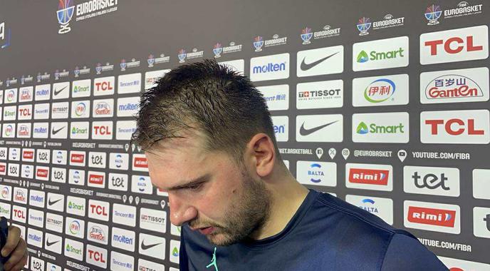 Luka Dončić po koncu ni skrival jeze #video
