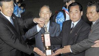 Olimpijski ogenj prvič v Severni Koreji