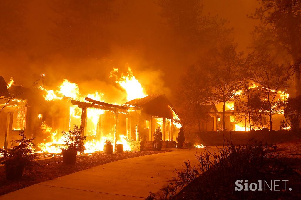 Kalifornija, požar