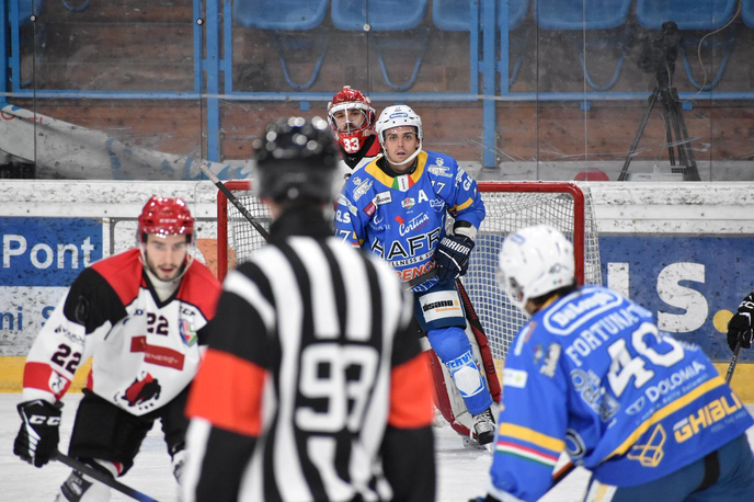 Cortina : HDD Jesenice | Jeseničani so izgubili pri Cortini. | Foto Costantini Giorgia