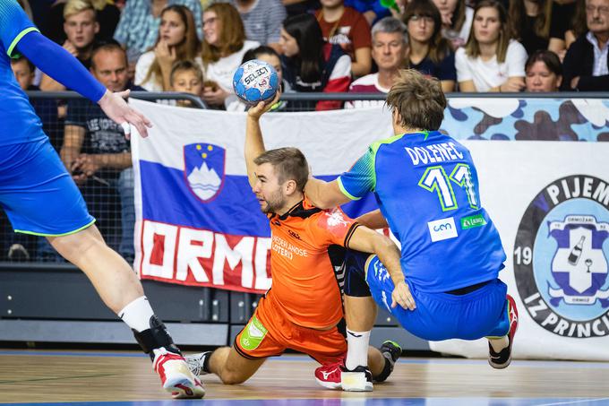 Z Nizozemci so Slovenci igrali v zadnjih kvalifikacijah za EP in obakrat zmagali. | Foto: Blaž Weindorfer/Sportida