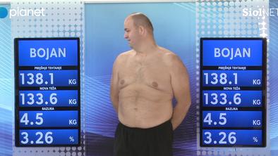 Bojan do danes izgubil že 43 kilogramov #video