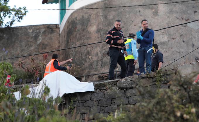 Nesreča avtobusa na Madeiri | Foto: Reuters