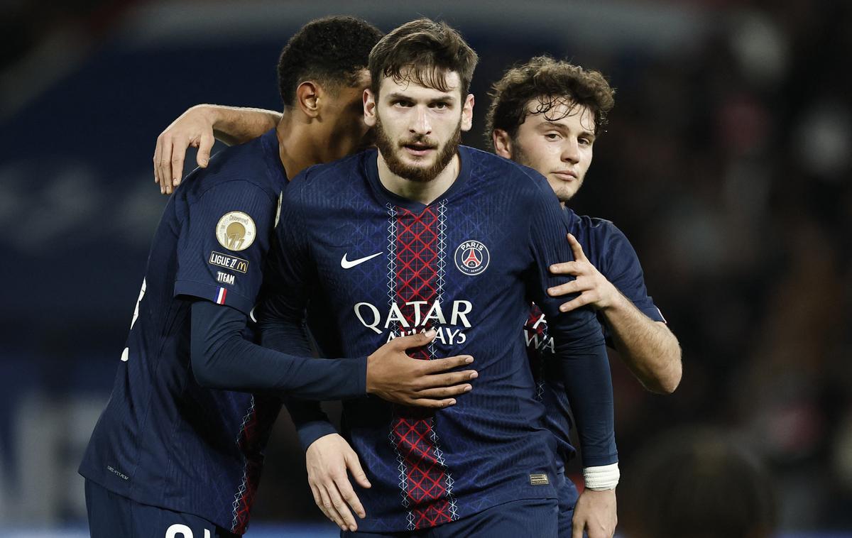 Hviča Kvarachelia PSG | Prvak PSG bo v soboto gostoval v Metzu. | Foto Reuters