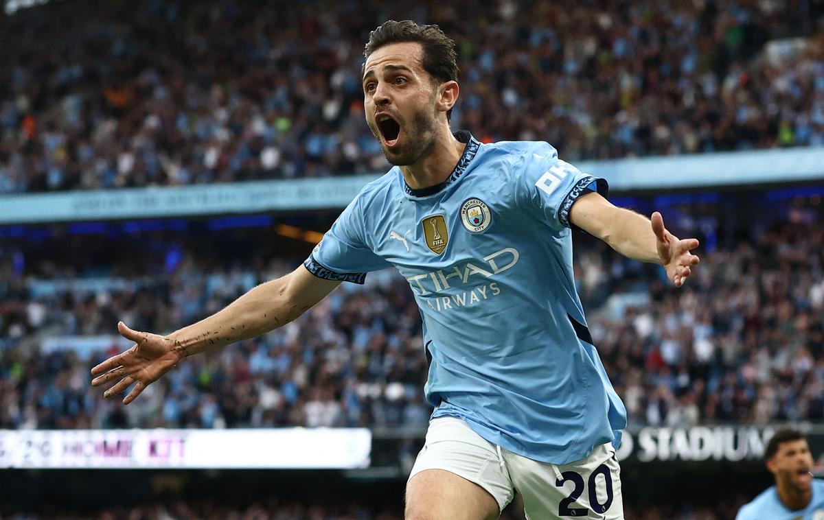 Bernardo Silva | Bernardo Silva je prednost Cityja na Etihadu povišal na 2:0. | Foto Reuters