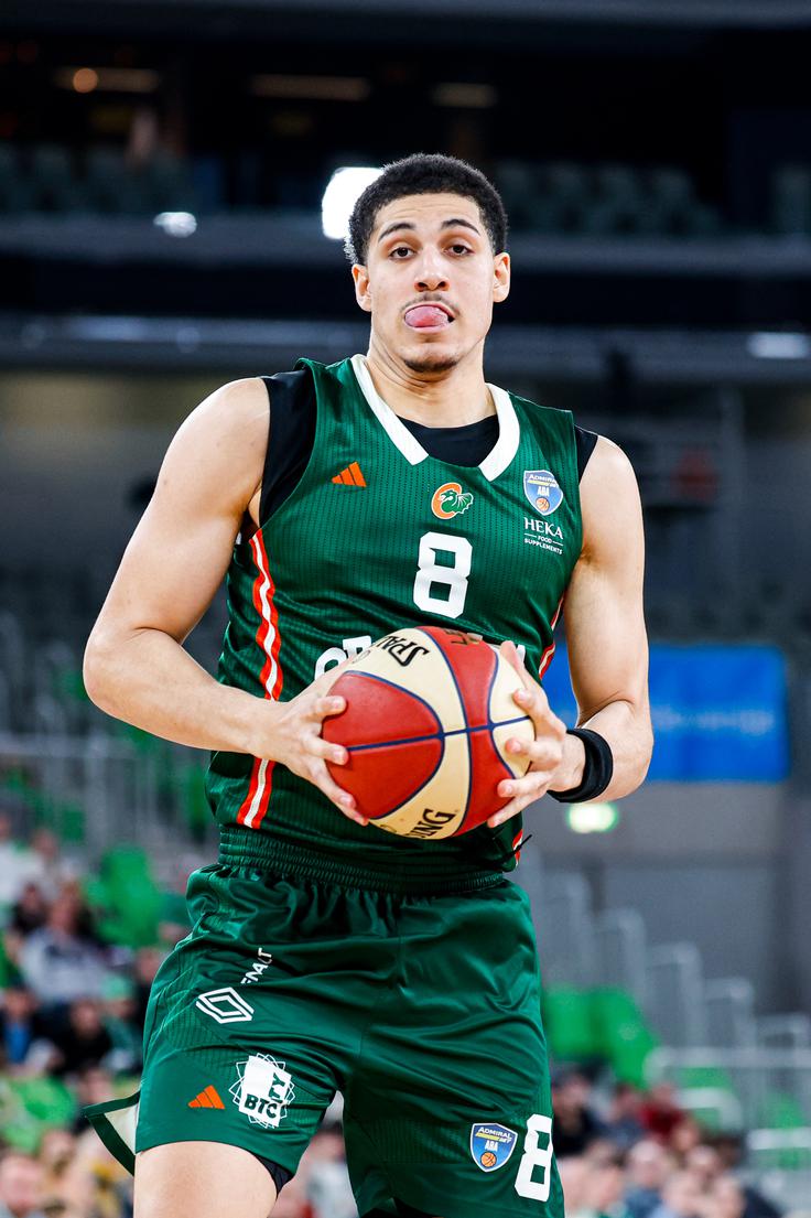 Cameron Houindo je k zmagi prispeval 16 točk. | Foto: Aleš Fevžer