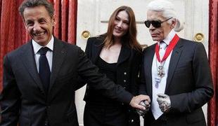 Karl Lagerfeld prejel francosko odlikovanje legije časti