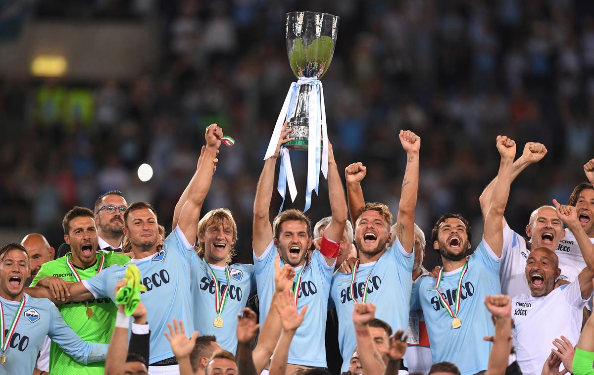 Lazio Juventus superpokal | Lazio je bil ustanovljen 9. januarja 1900. | Foto Reuters