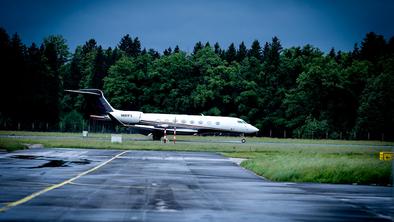 Luka Dončić pristal v Sloveniji z luksuznim letalom Gulfstream G650 ER #foto #video