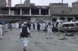 Več mrtvih v eksploziji na tržnici v Pakistanu