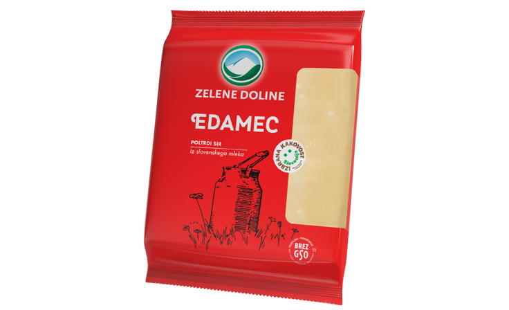 Edamec z blagim, milim in čistim okusom je na voljo v prenovljeni podobi, vendar še vedno ostaja rdeč. | Foto: 