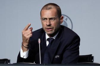 Čeferin: Dovolj imamo politikov, ki kričijo na Uefo, medtem ko ...