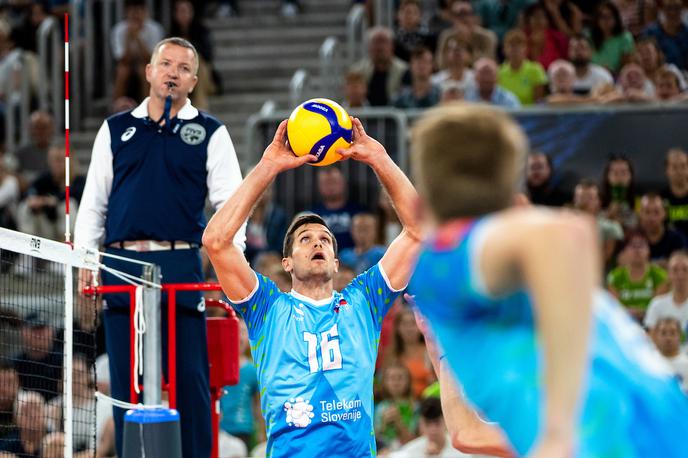 Slovenija : Iran, slovenska odbojkarska reprezentanca, Gregor Ropret | Gregor Ropret bo v novi sezoni igral za zvezdniško Perugio. | Foto Matic Klanšek Velej/Sportida