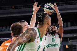 Cedevita Olimpija še do druge zmage, a tokrat težko prigarane