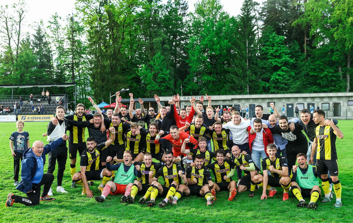 Radomlje Brežice | Radomljani so si že v soboto zagotovili naslov drugoligaškega prvaka. | Foto Vid Ponikvar/Sportida