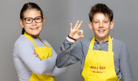 V šovu Mali šef Slovenije tudi otroka znanih Slovencev