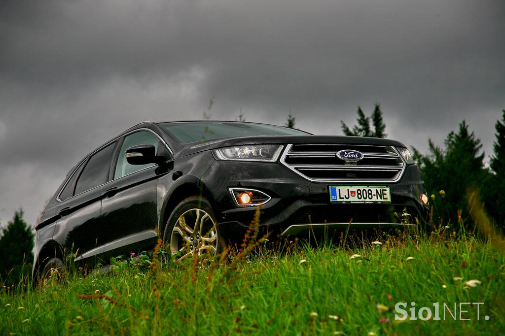 Ford edge 2.0 TDCi bi-turbo 154 kW powershift AWD titanium - test