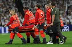 Spodbudne novice iz bolnišnice: član Reala brez hujših poškod