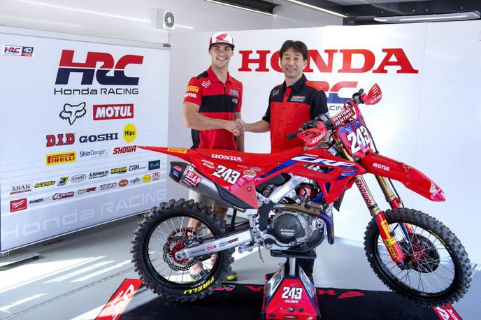 Gajser Honda nova pogodba | Tim Gajser kariero nadaljuje s Hondo. | Foto Honda Racing/ShotbyBavo