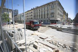 Prenova Gosposvetske ceste v Ljubljani.