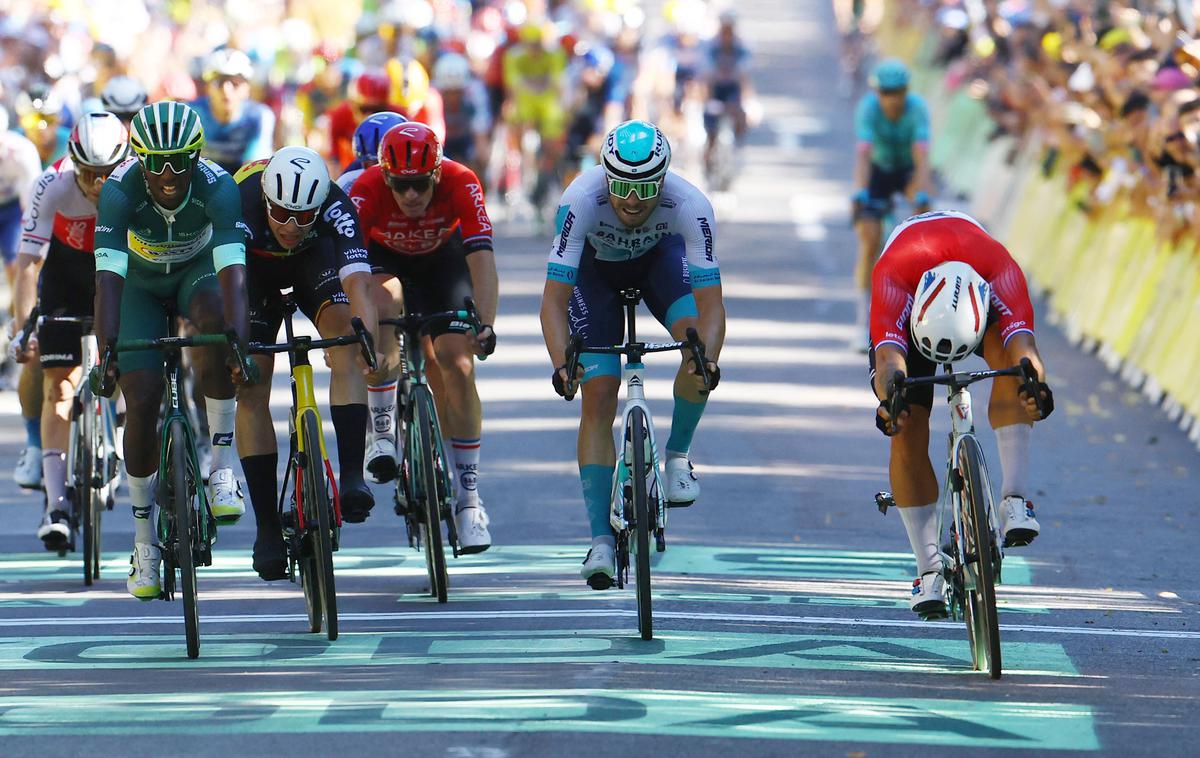 Dylan Groenewegen | Uvodni dan 112. Toura je namenjen šprinterjem, za Dylana Groenewegna bo danes delal Luka Mezgec. | Foto Reuters