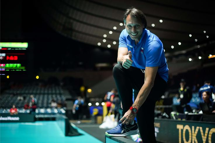 "Ko sem v dvorani videl te fante, ki so imeli že toliko znanja, sam pa ga nisem imel, sem si rekel: 'O moj bog, tu nimam kaj početi.'" | Foto: Volleyball World