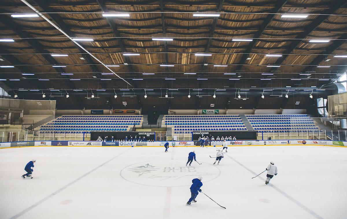 Zbor slovenske hokejske reprezentance, Bled | Uradne priprave slovenske hokejske reprezentance se bodo začele 3. aprila, a nekateri hokejisti že trenirajo na Bledu. | Foto Grega Valančič/Sportida