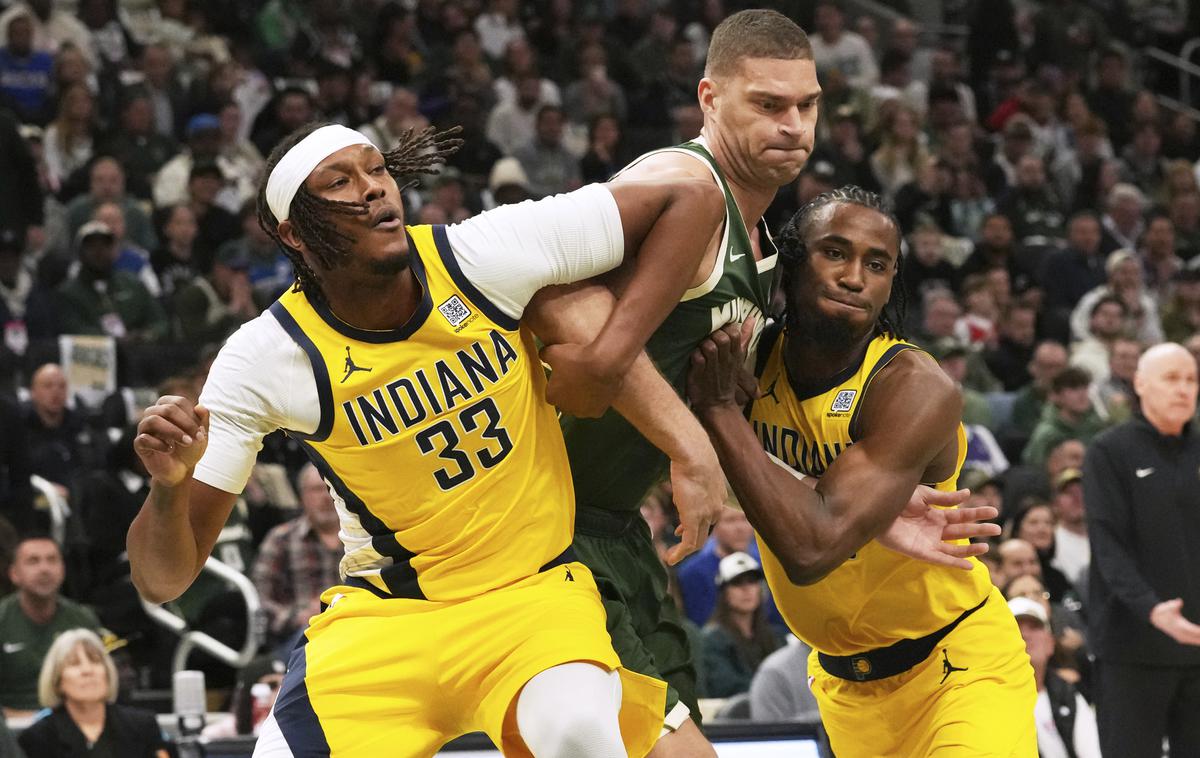 Brook Lopez | Brook Lopez naj bi bil poleti vroča roba. | Foto Guliverimage