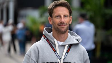 Romain Grosjean v solzah ob vrnitvi v dirkalnik F1