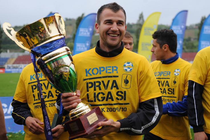 Leta 2010 je postal slovenski prvak v dresu matičnega kluba Kopra. | Foto: Saša Pahić Szabo