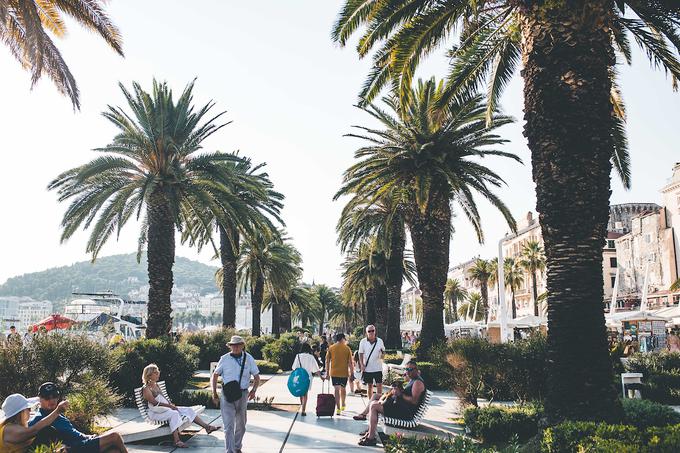 "Všeč mi je, kadar so v Splitu turisti. To je naš način življenja. Vajen sem sobivanja s turisti." | Foto: Grega Valančič/Sportida