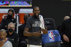 Vodstvo lige NBA zaradi žaljivih zapisov kaznovalo Duranta