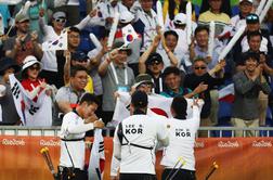 Južnokorejski lokostrelci zlati na ekipni tekmi