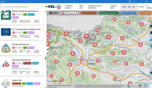 Naval ljubiteljev gora na maPZS ohromil aplikacijo