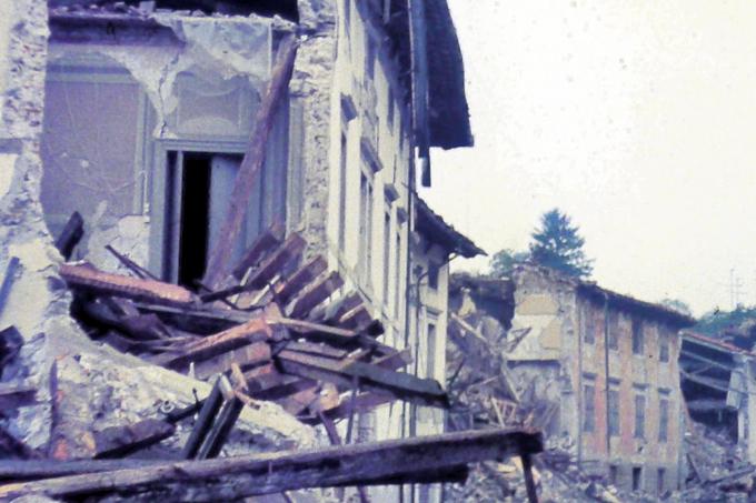 Domnevo, da je imel potres 25. januarja 1348 epicenter na območju današnje Furlanije - Julijske krajine, ne blizu Beljaka, podpira še en zelo močan potres, ki se je v teh krajih zgodil leta 1976 in vzel življenja skoraj tisoč ljudi.  | Foto: Thomas Hilmes/Wikimedia Commons