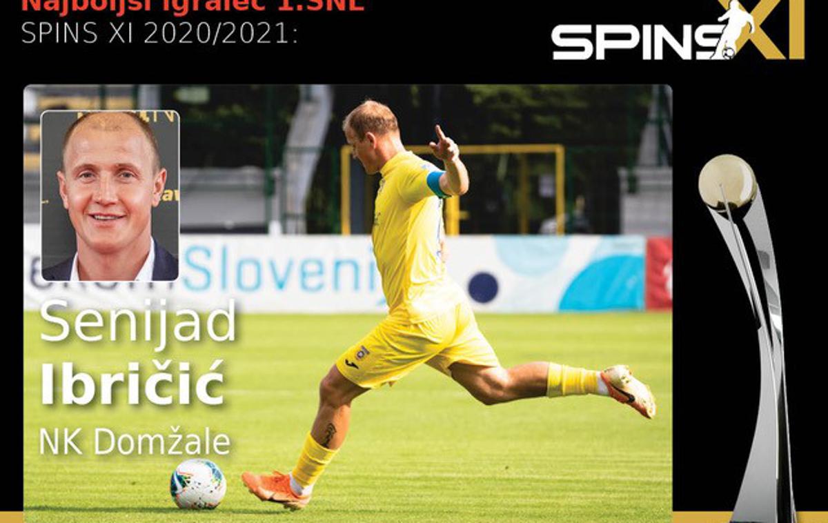 Ibričić | Senijad Ibričić je zbral največ glasov in prejel priznanje SPINS XI. | Foto SPINS