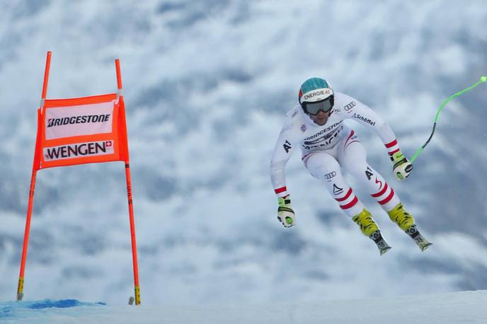Vincent Kriechmayr Wengen | Na drugem treningu smuka v Kitzbühelu je zmagal Avstrijec Vincent Kriechmayr.  | Foto Reuters