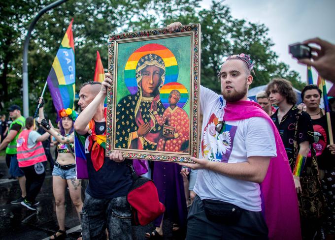 Evropski poslanci so opozorili, da je skupnost LGBTIQ na Poljskem diskriminirana in tarča napadov. | Foto: Guliverimage/Imago Creative