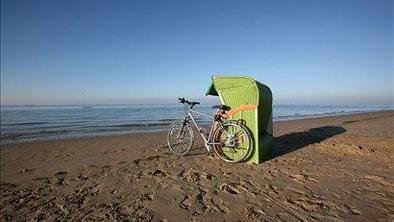 S kolesom ob obali in po otokih Severnega morja