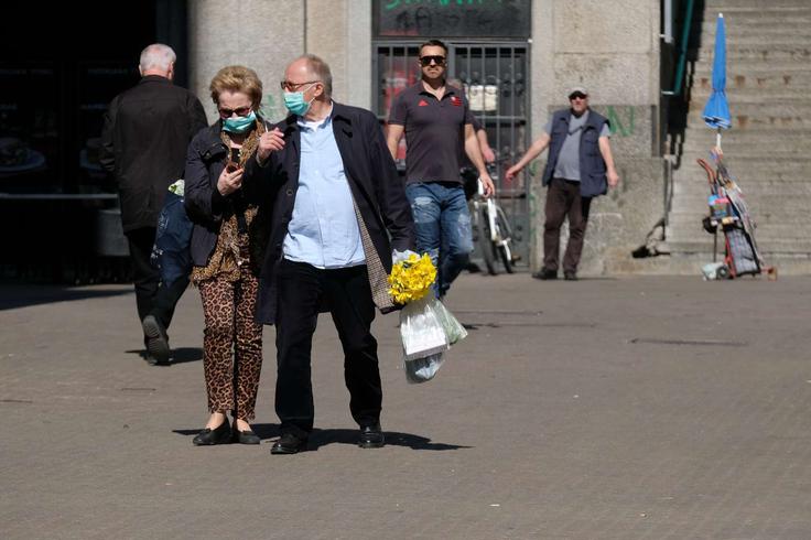 Na Hrvaškem podobno kot v Sloveniji niso dosegli zastavljenga cilja glede precepljenosti. | Foto: STA ,
