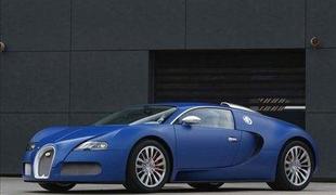 Bugatti veyron bleu centenaire