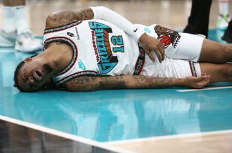 Neverjeten preobrat po poškodbi zvezdnika Memphisa, katastrofa Denverja v NBA
