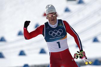Johannes Klaebo že do šeste zlate medalje na ZOI
