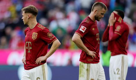 Festival presenečenj v Nemčiji. Bayern vodil z 2:0, a ostal brez vsega.