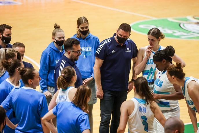 Slovenija : Črna Gora (ženska košarka, priprave na EuroBasket) | Slovenke s pripravami na EuroBasket nadaljujejo v Ljubljani. | Foto Vid Ponikvar