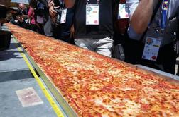 Italijani spekli najdaljšo pico na svetu, težko pet ton