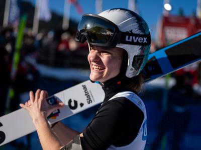 Ema Volavšek in Vid Vrhovnik sedma v Lahtiju