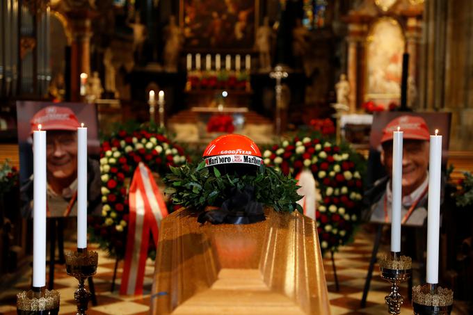 Niki Lauda bo prvi športnik, ki ga bodo na pare položili v katedrali sv. Štefana na Dunaju. | Foto: Reuters