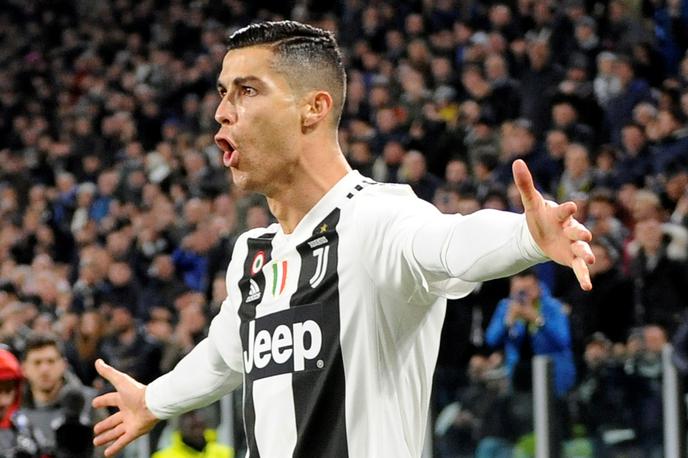 Cristiano Ronaldo | Cristiano Ronaldo je poskrbel za zmagoviti zadetek Juventusa ob zmagi nad Spalom. To je bil njegov deveti zadetek v serie A, s čimer je skočil na vrh lestvice strelcev. | Foto Reuters